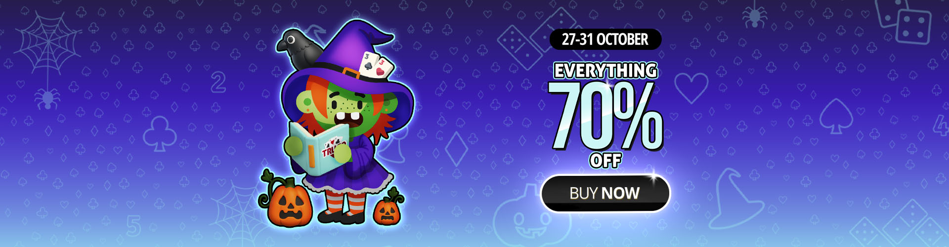 Brew your lucky potion ?: 70% OFF on everything for ultimate fun!?