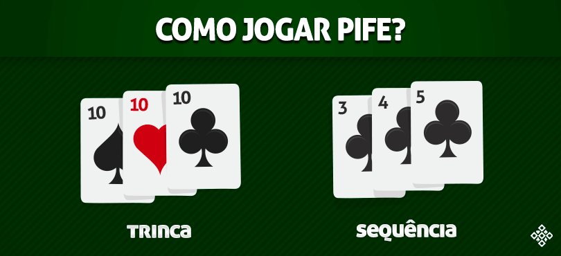 jogadas pife cacheta - sequncia e trinca cartas